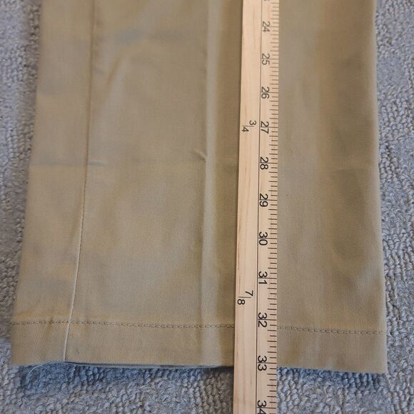 Lee Extreme Comfort MVP Mens 44x34 Pants Kc Khaki Straight Fit Stretch NEW - Picture 5 of 13